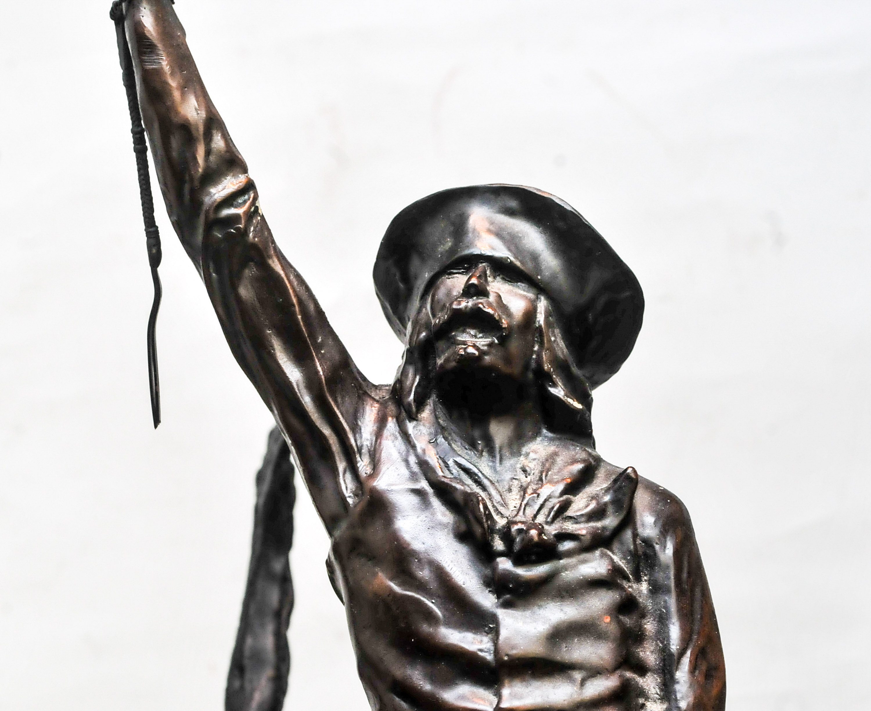 Bronze Sculpture Reproduction of Frederic Remington’s Coming Through the Rye