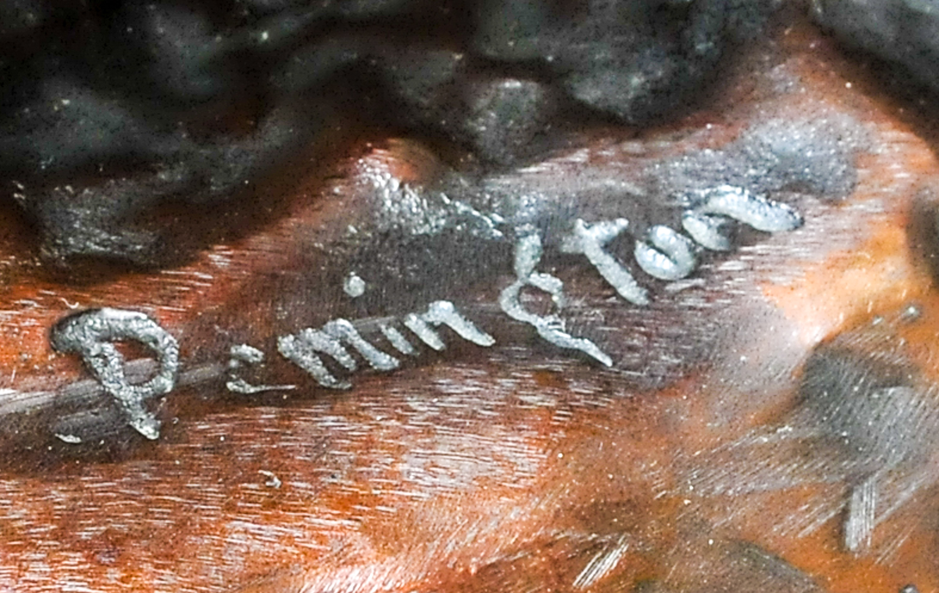 Bronze Sculpture Reproduction of Frederic Remington’s Coming Through the Rye