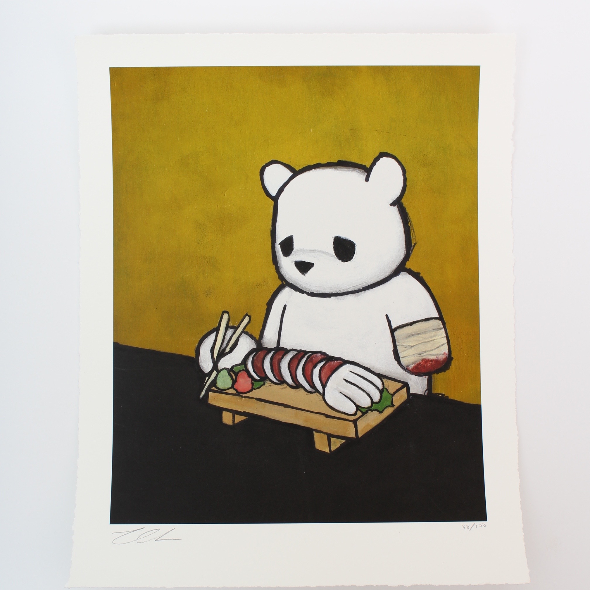 Luke Chueh "Sushi" Signed Limited Edition Giclee Print