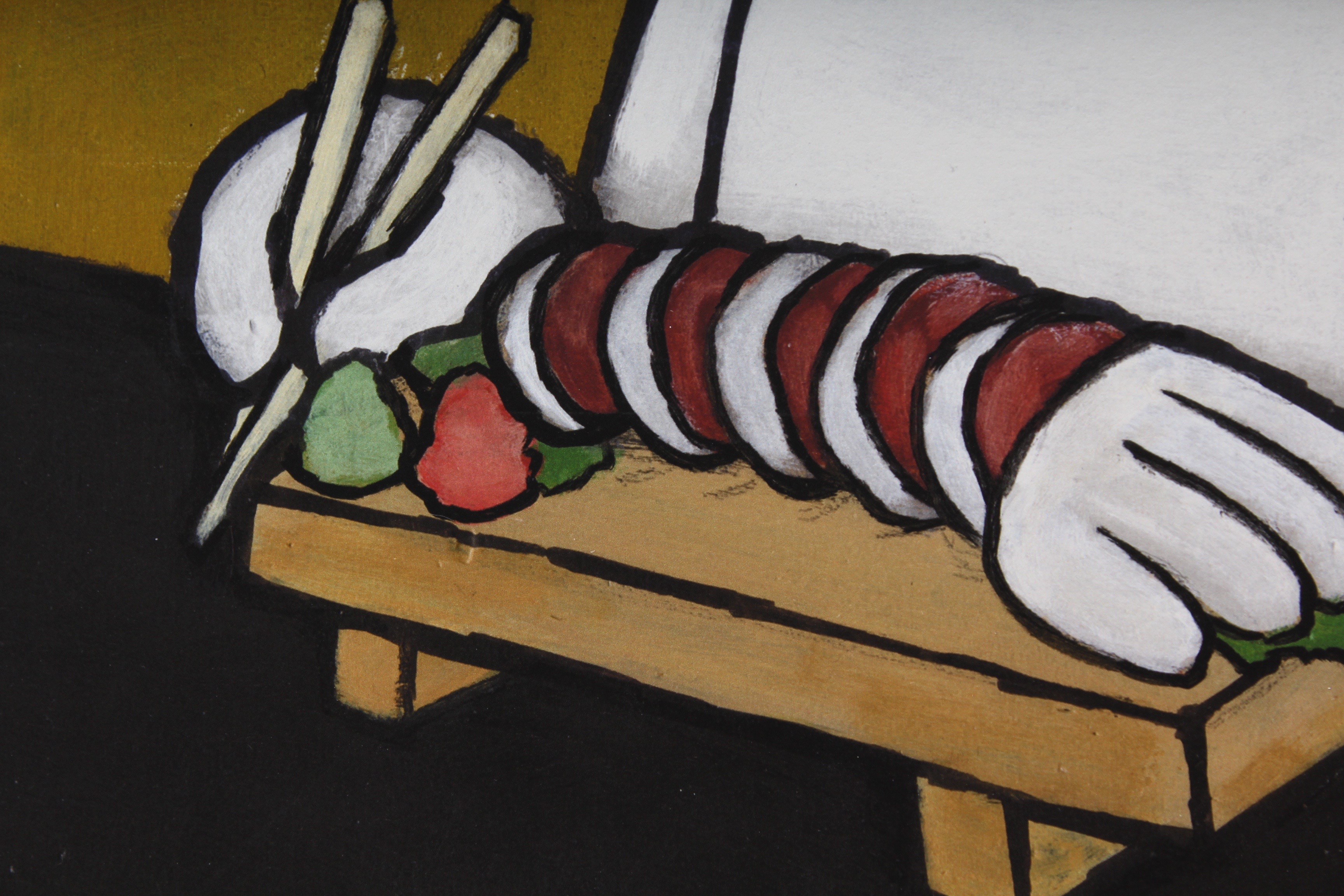 Luke Chueh "Sushi" Signed Limited Edition Giclee Print