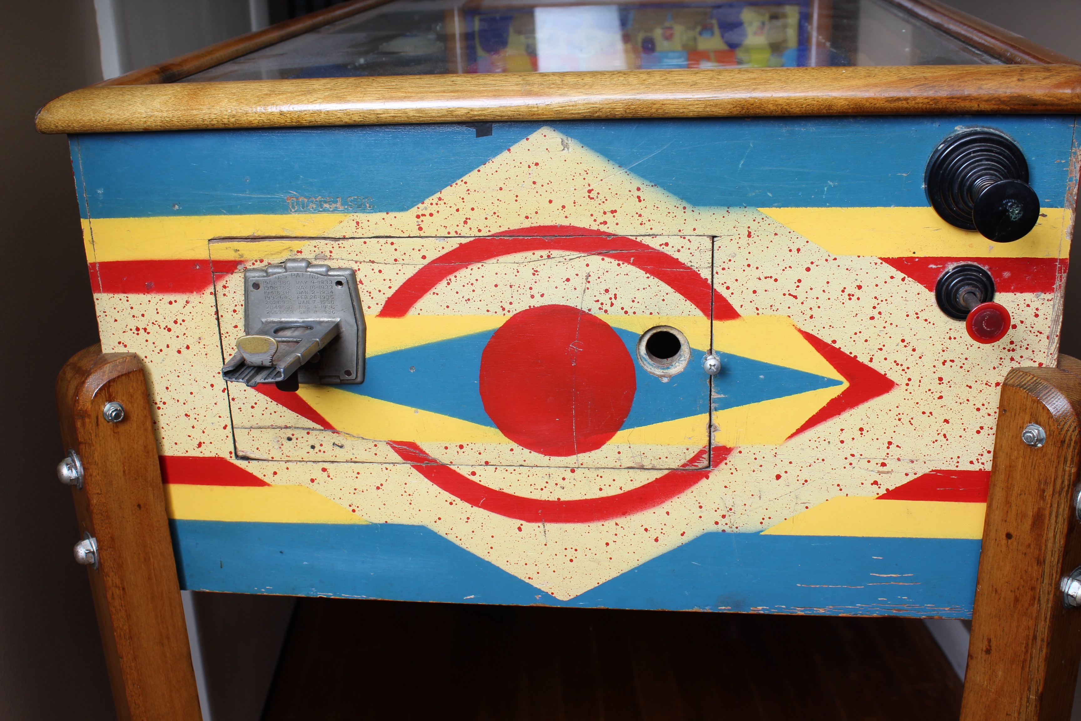 Vintage 1945 Gottleib "Stage Door Canteen" Pinball Machine