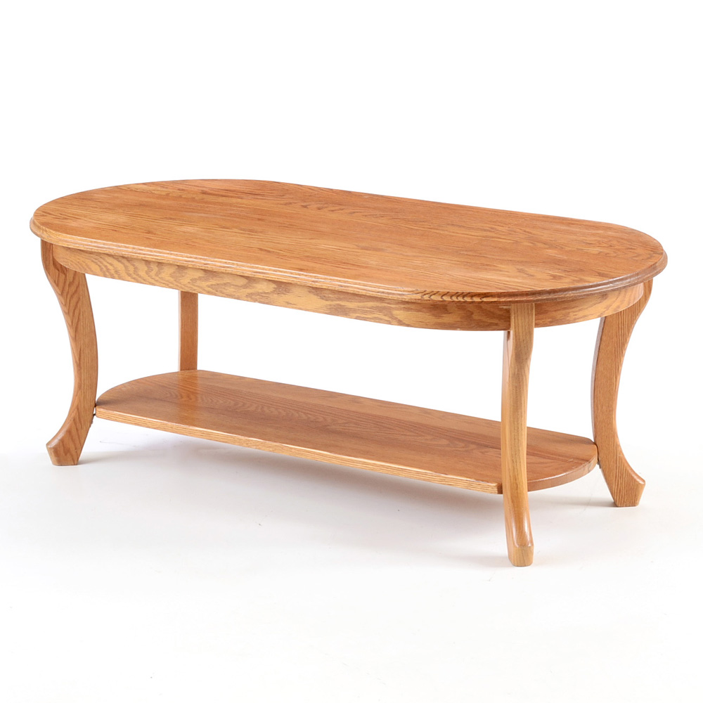 Oak Wood Coffee Table