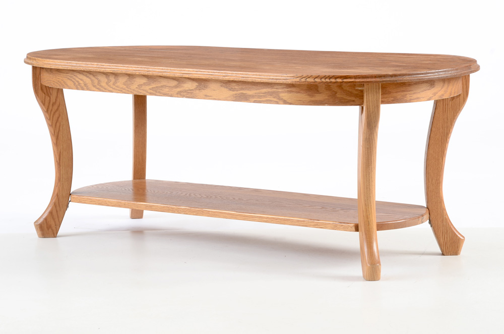 Oak Wood Coffee Table
