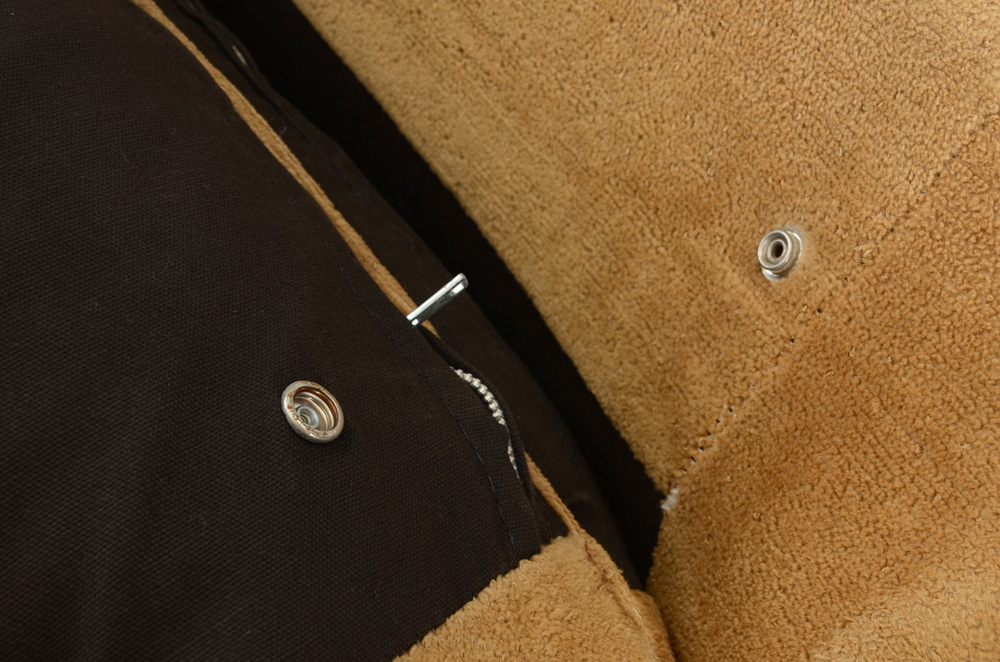 Golden Velour Cantilever Lounge Chair