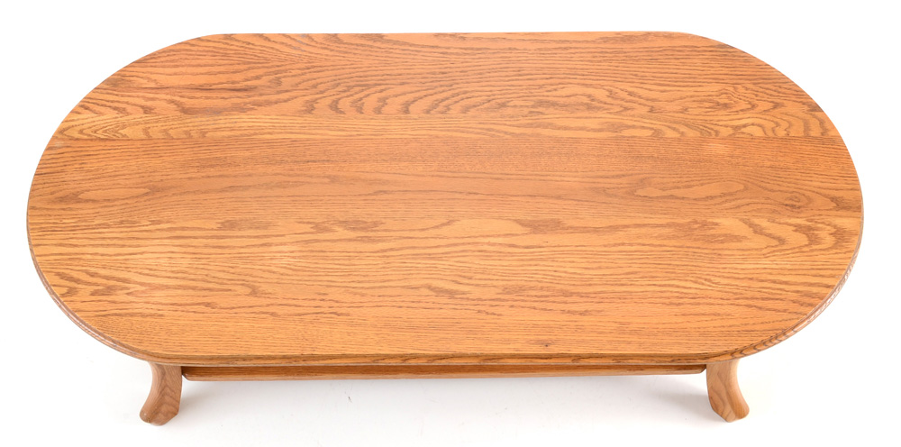 Oak Wood Coffee Table