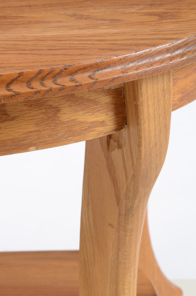 Oak Wood Coffee Table