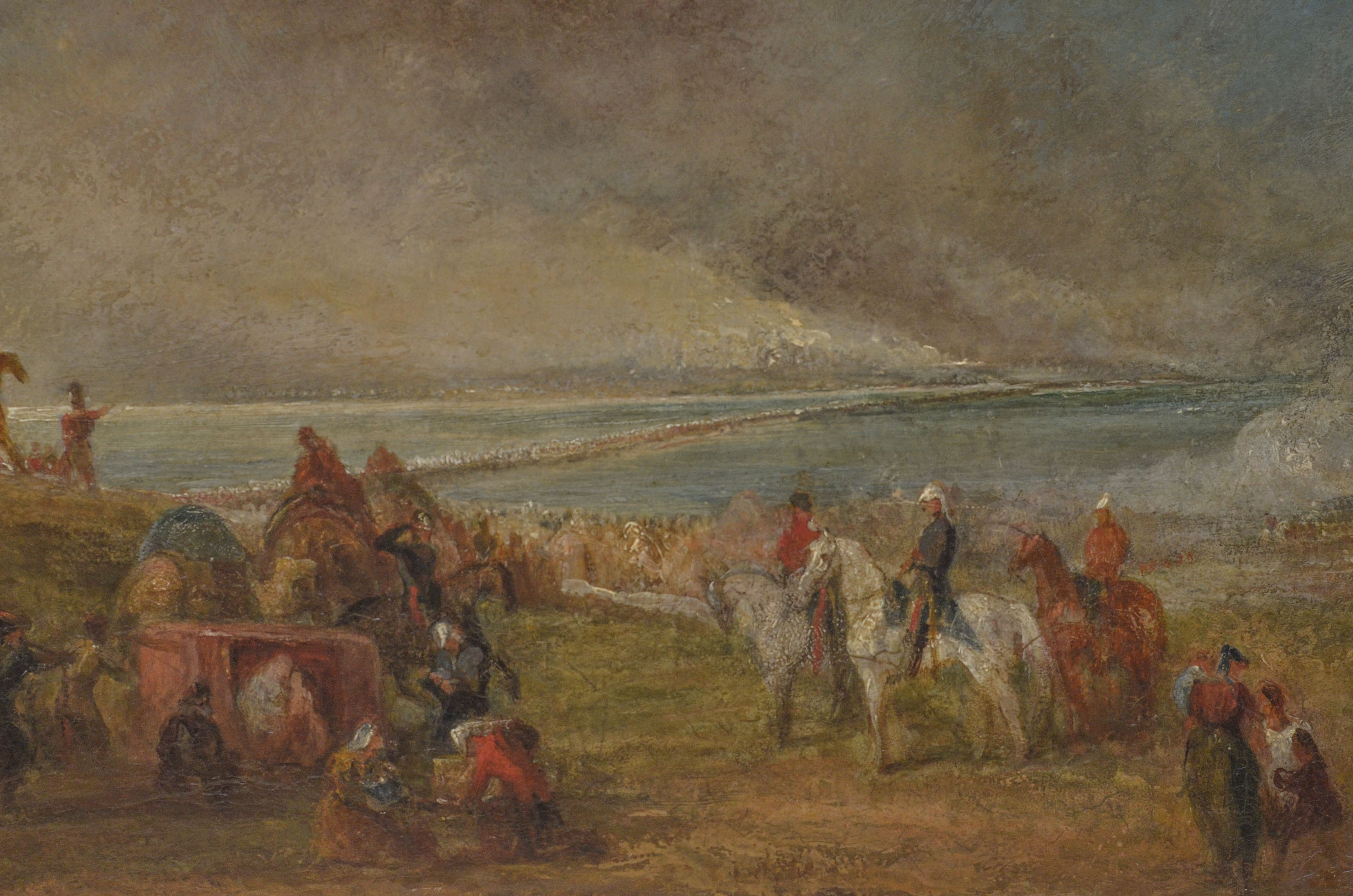 "Napoleon in Egypt" Oil Painting on Board