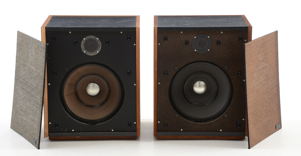 Altec 879A Teak Wood Table Top Floor Speakers