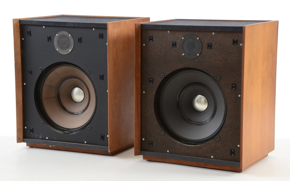 Altec 879A Teak Wood Table Top Floor Speakers