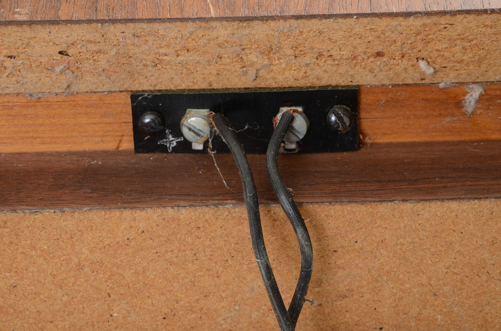 Altec 879A Teak Wood Table Top Floor Speakers