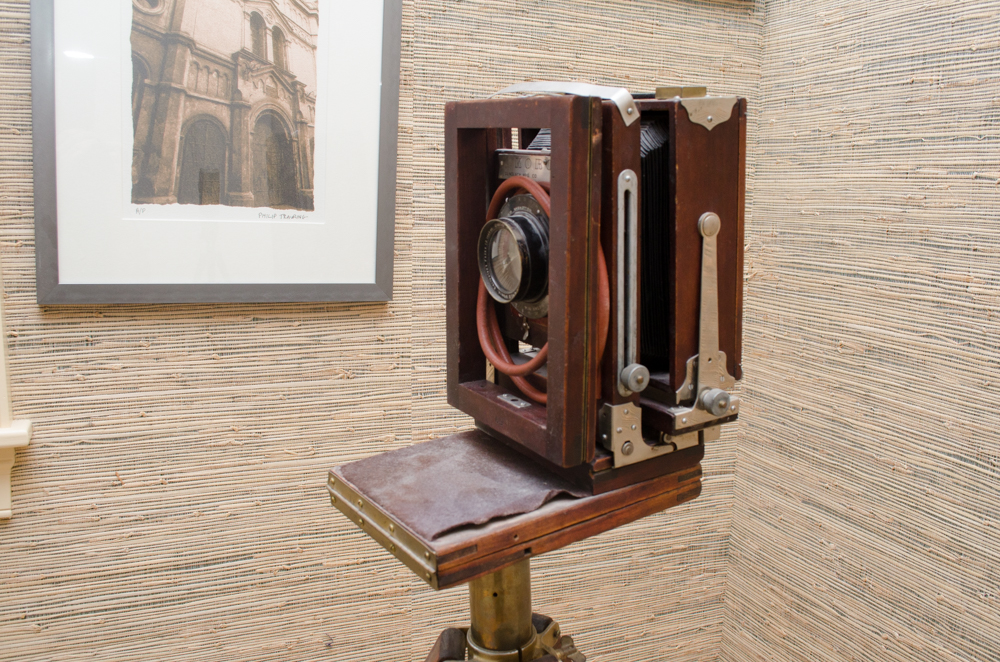Antique 4x5 Field Camera and Tripod