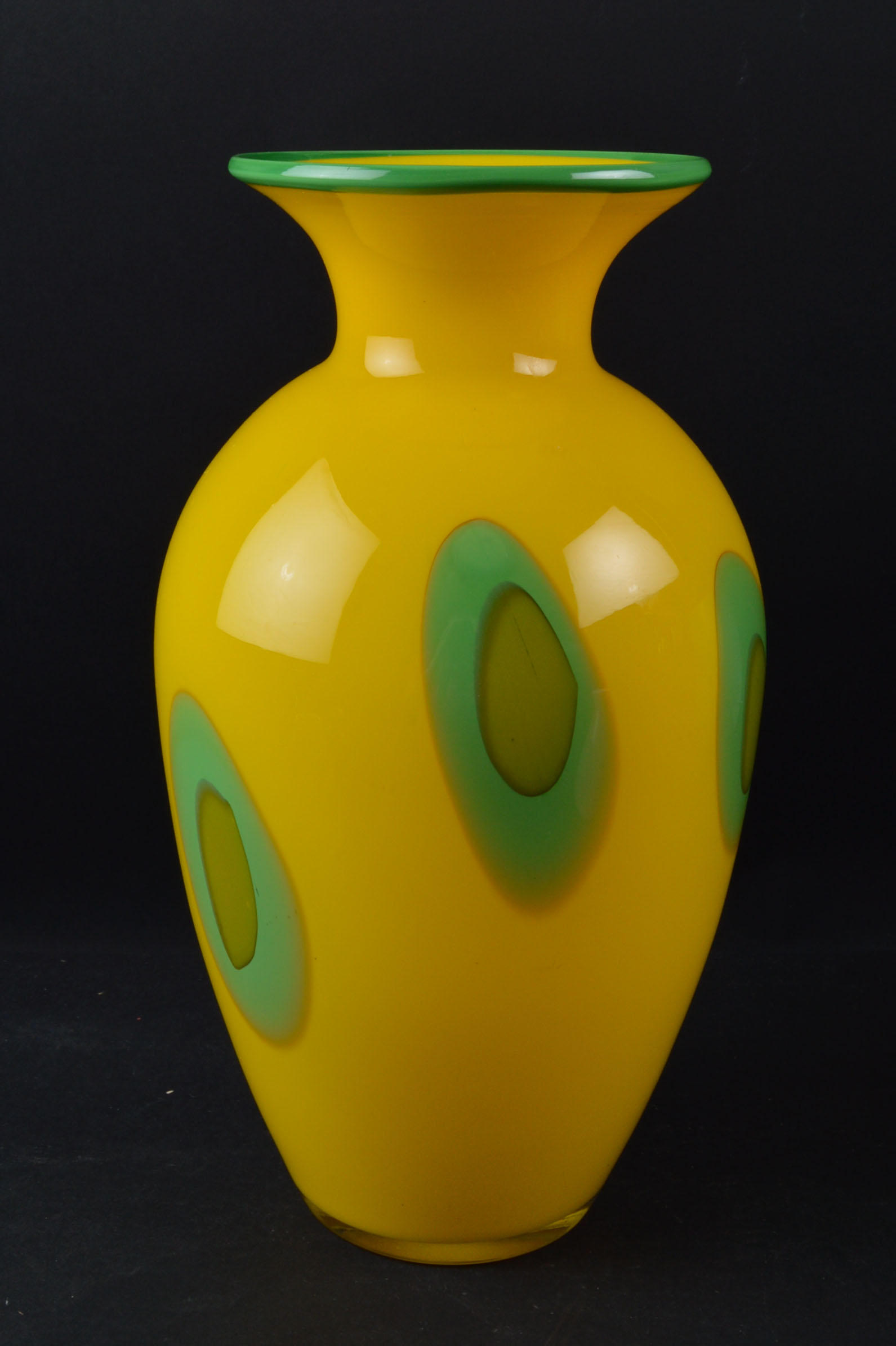 Grouping of Colored Glassware