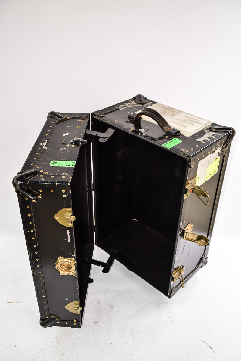 Black Steamer Trunk