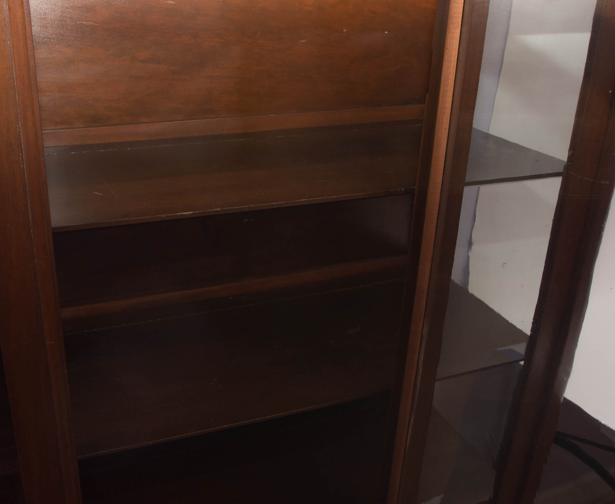 Queen Anne Style China Cabinet