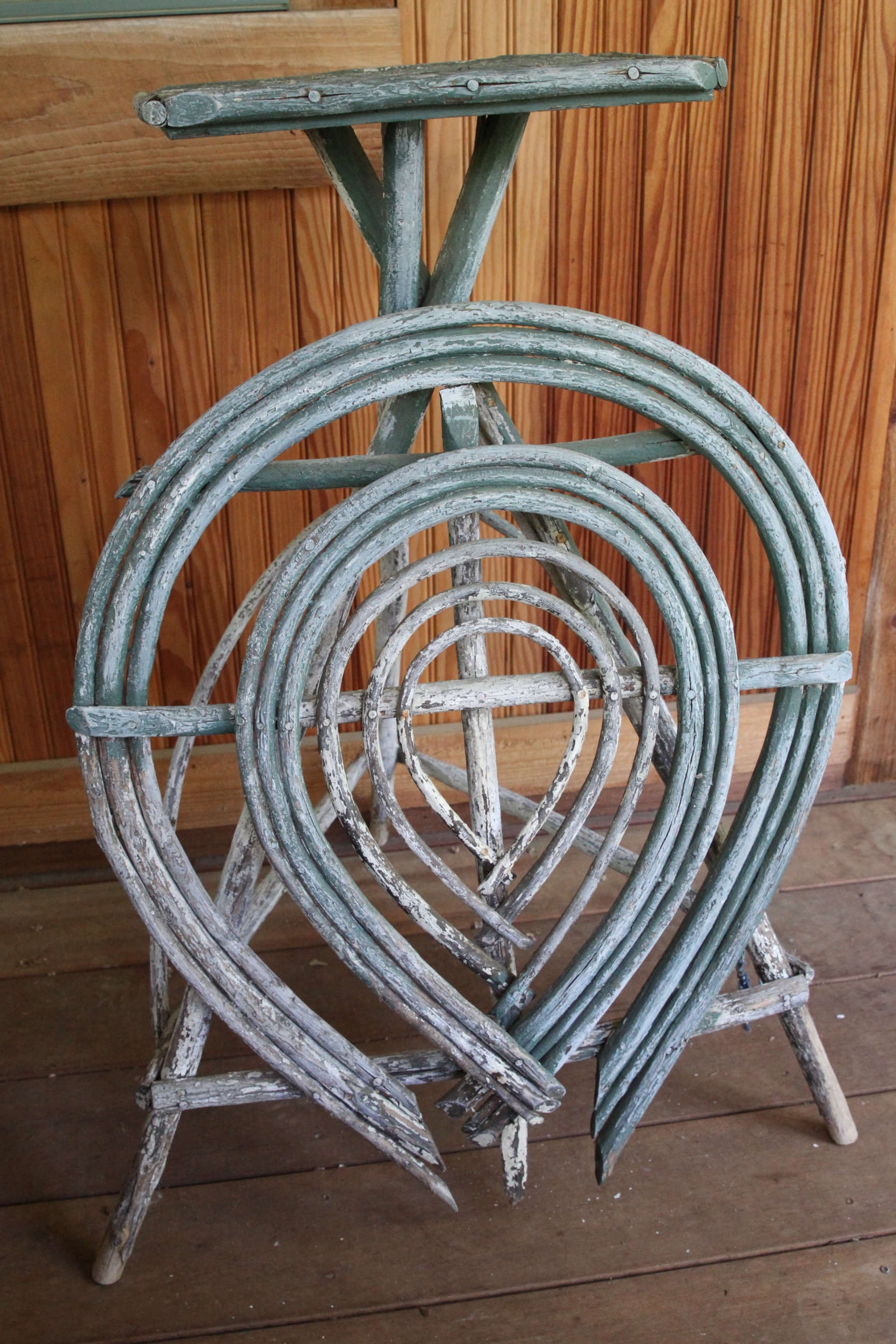 Reclaimed Wood Plant Stand