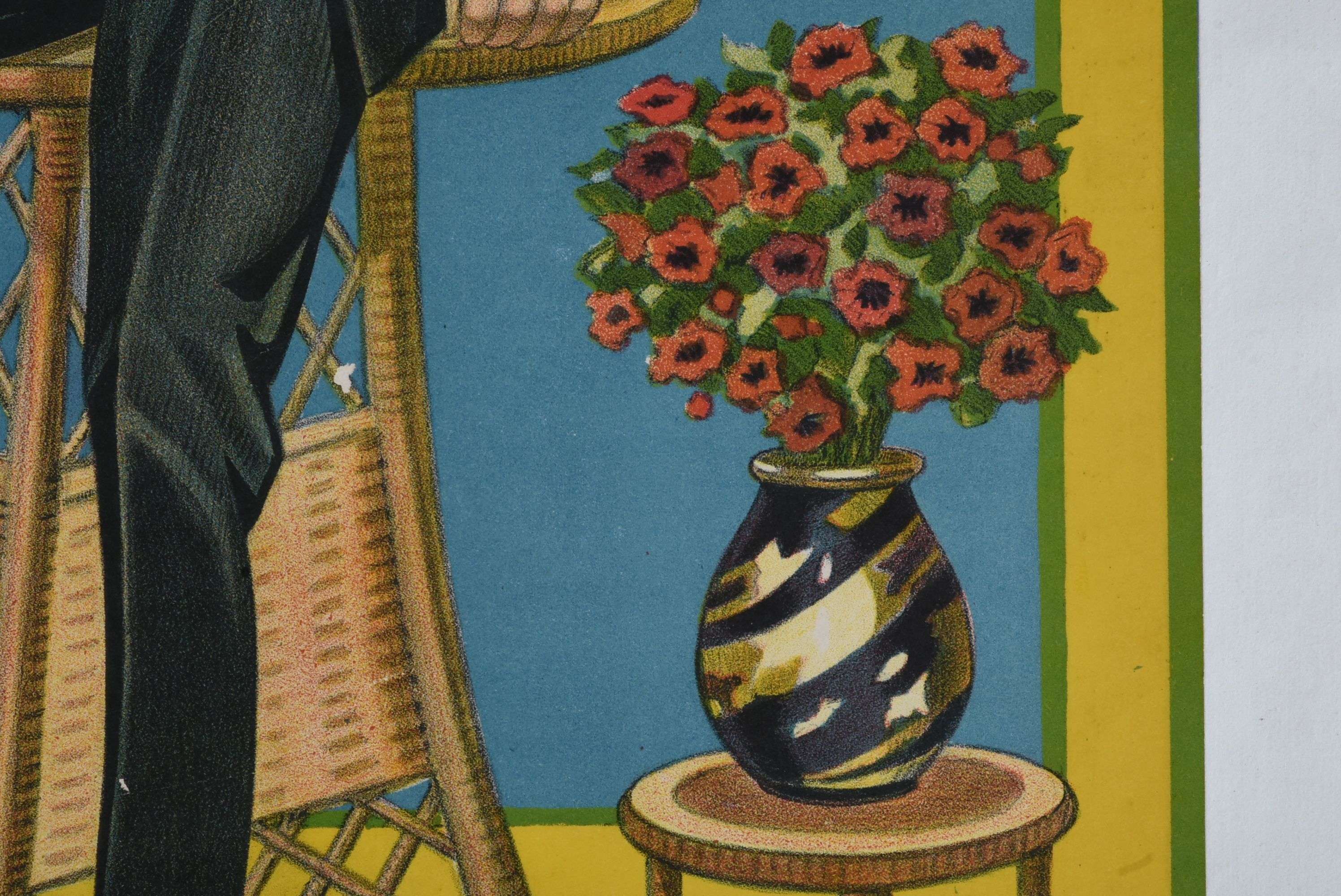 Antique 19th Century Ventriloquist Poster