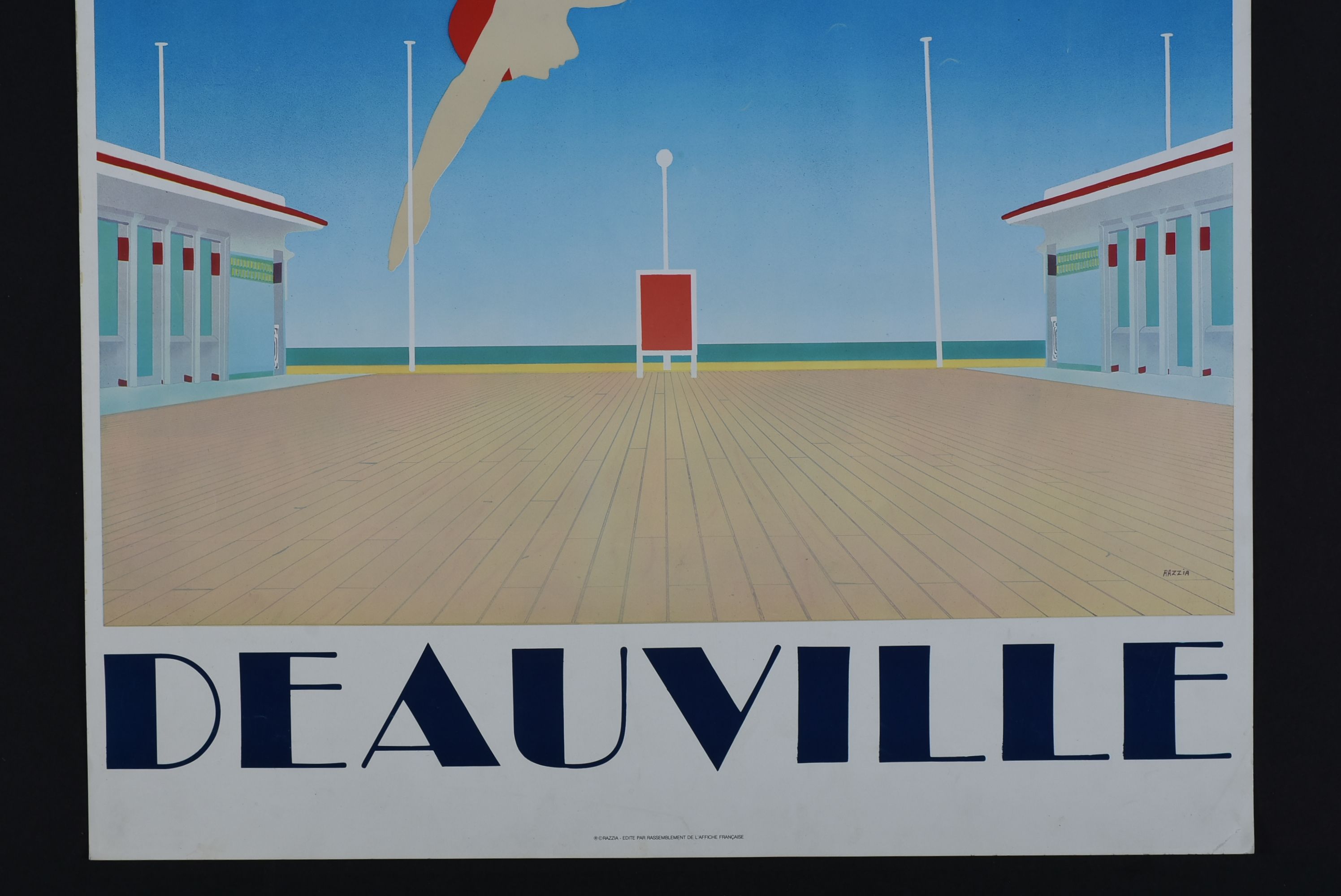 Vintage Razzia Poster "Deauville"
