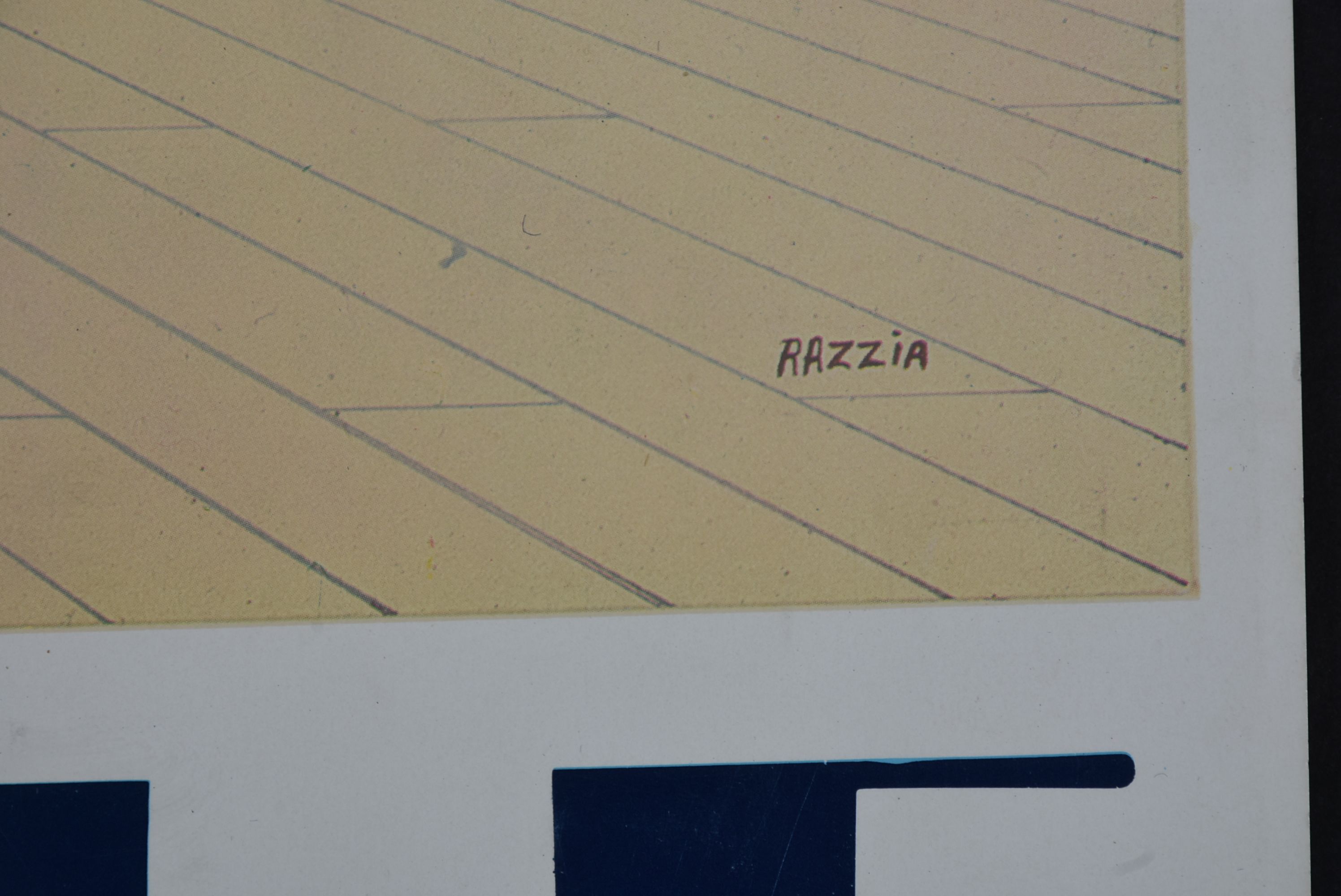 Vintage Razzia Poster "Deauville"