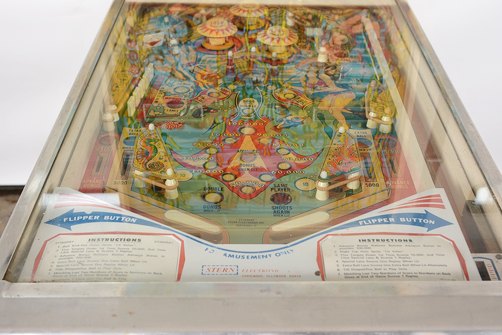 Circa 1977 Stern Stingray 4-Player Pinball Machine