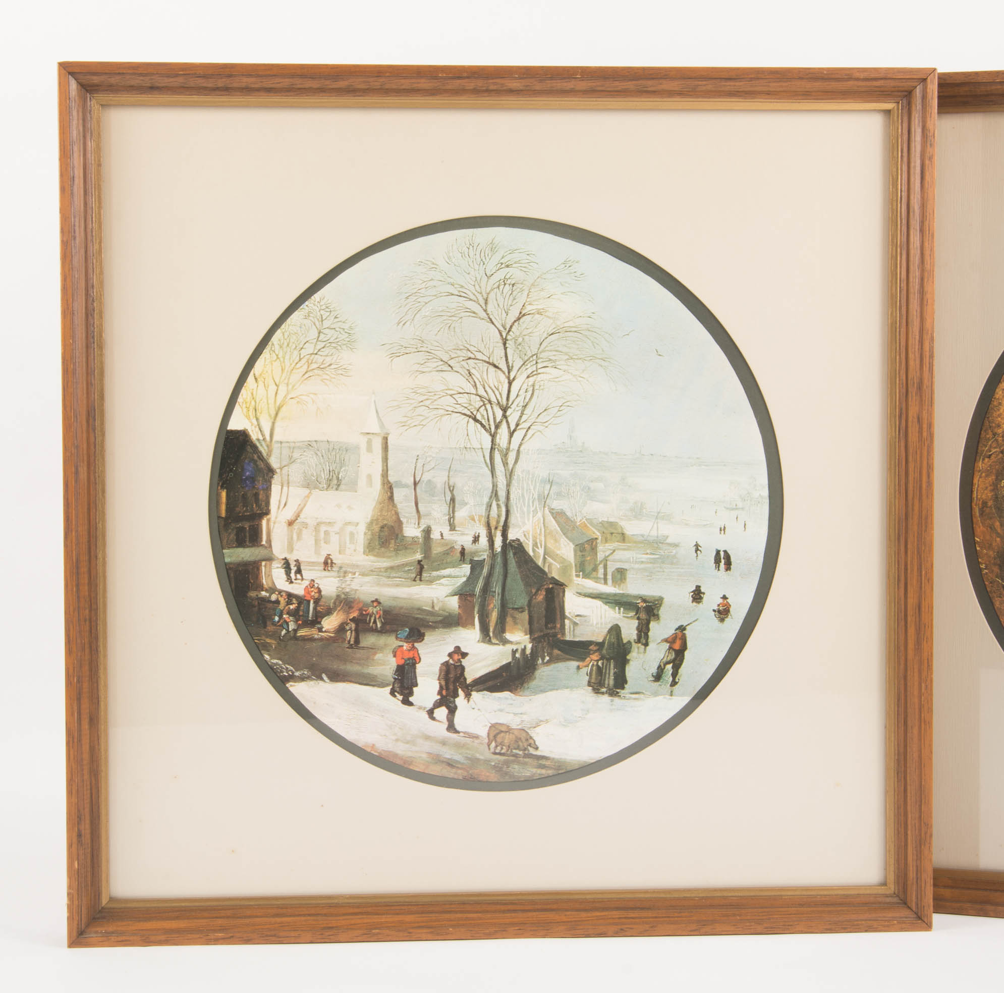 Pair of Framed Joos de Momper the Younger Prints
