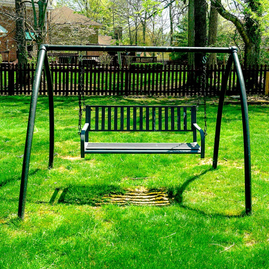 Freestanding Bench Swing