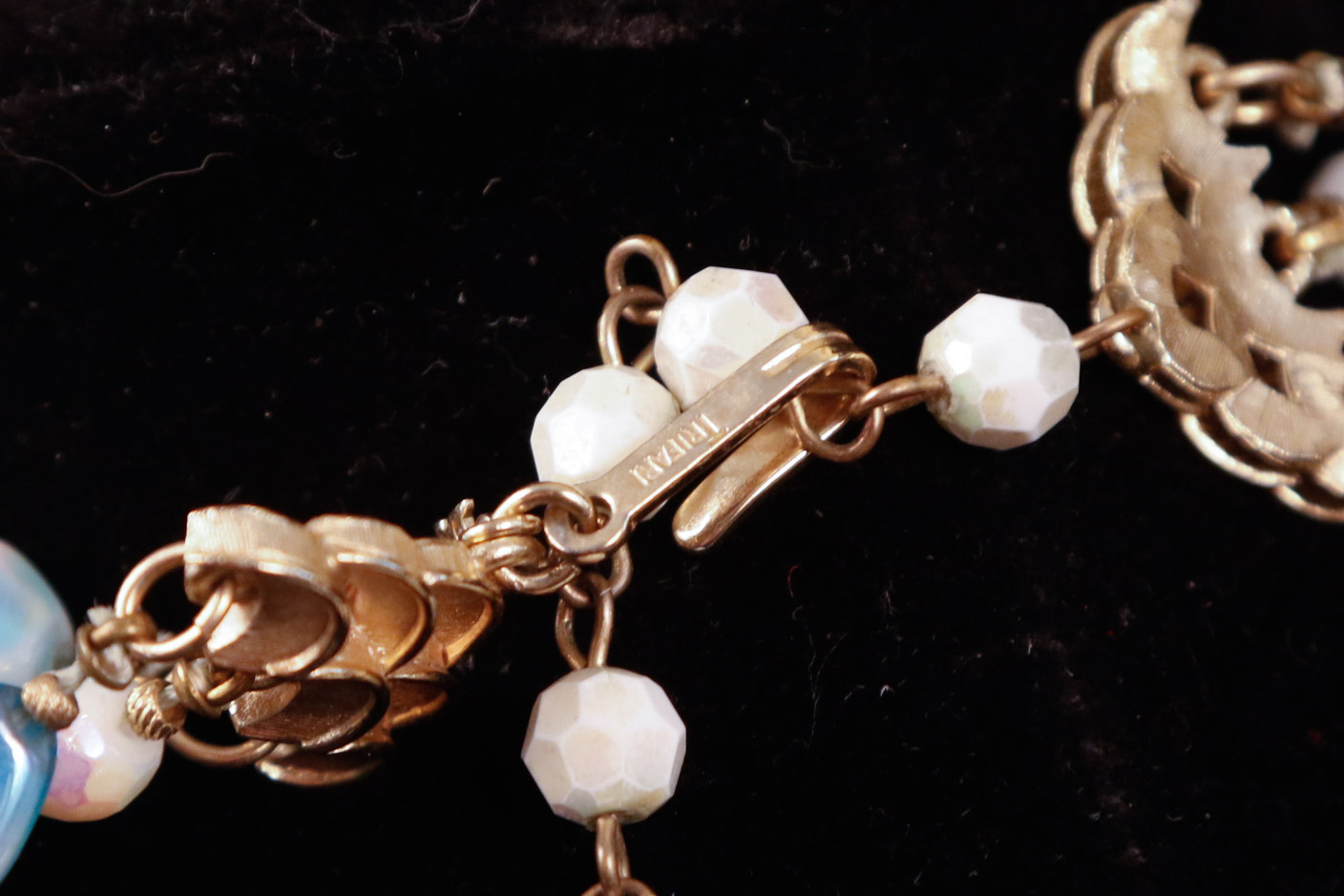 Faux Pearl and Givre Glass Bead Necklaces Collection