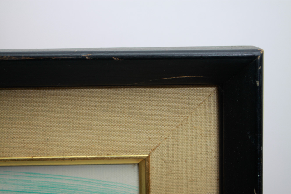 Original Carlo Carando Painting of Boy at Docks