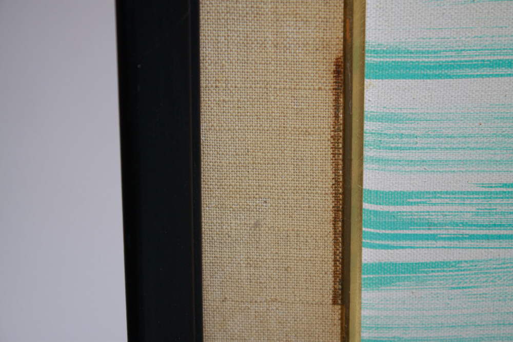 Original Carlo Carando Painting of Boy at Docks