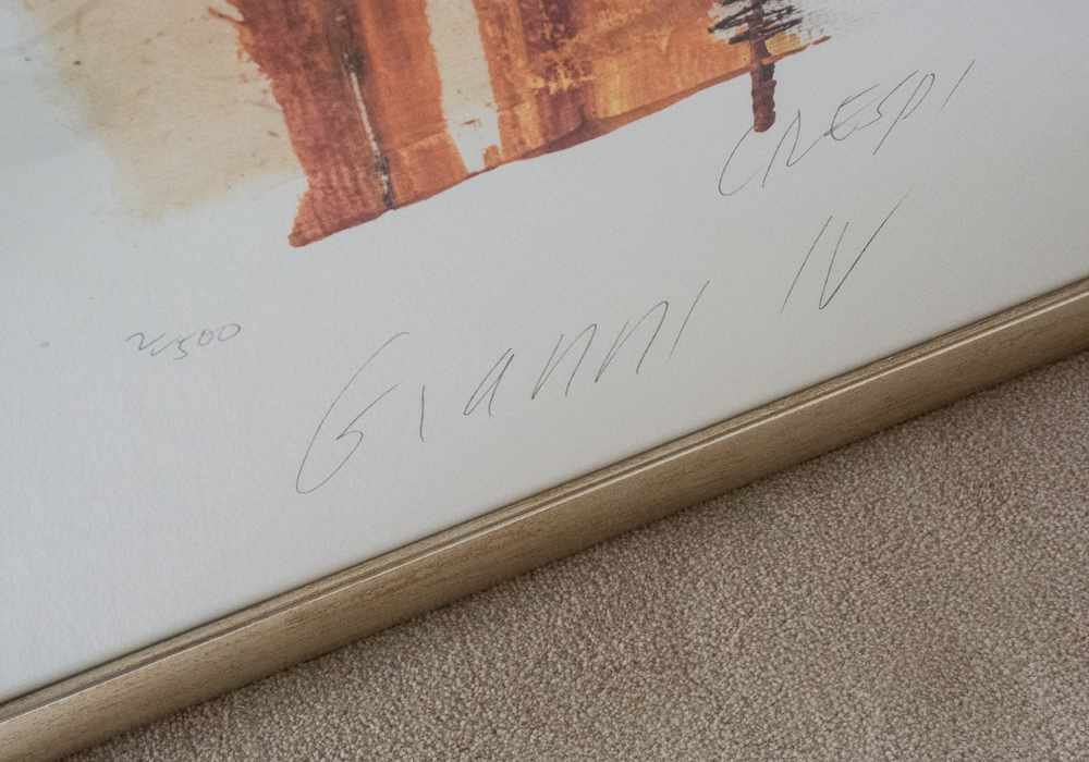 Pair of Limited Signed Prints by R. Crespi