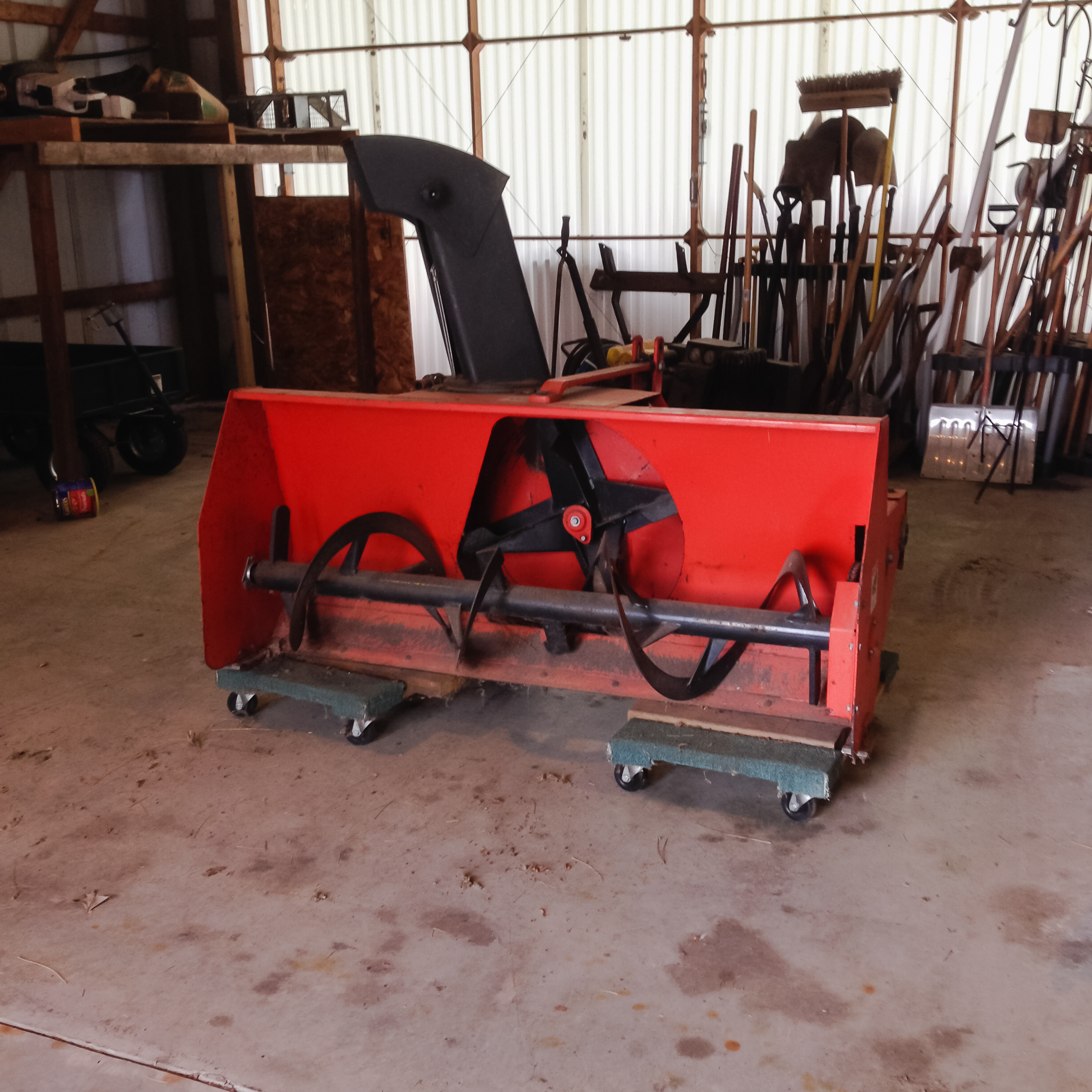 Kubota Snow Plow Attachment