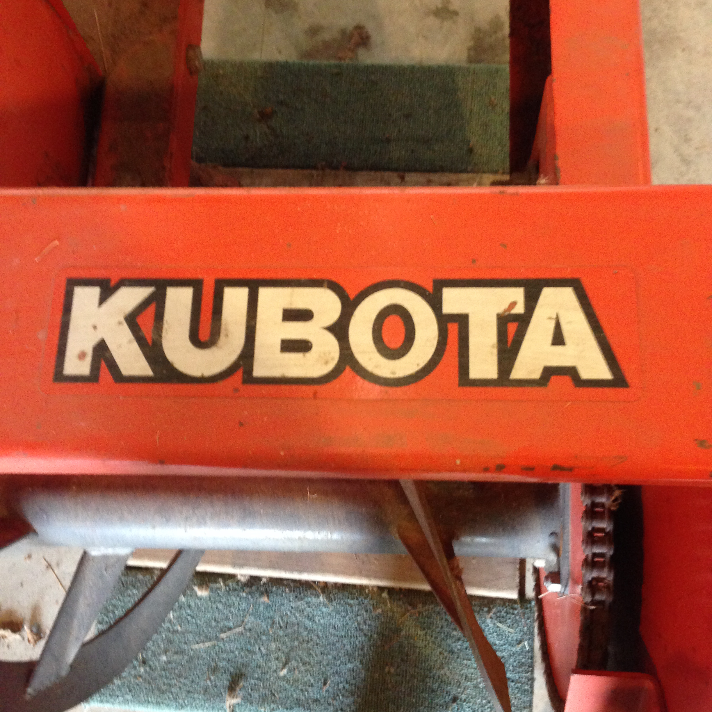 Kubota Snow Plow Attachment
