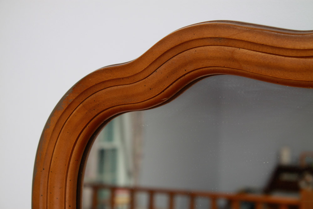 Vintage Dixie Furniture Dresser with Mirror