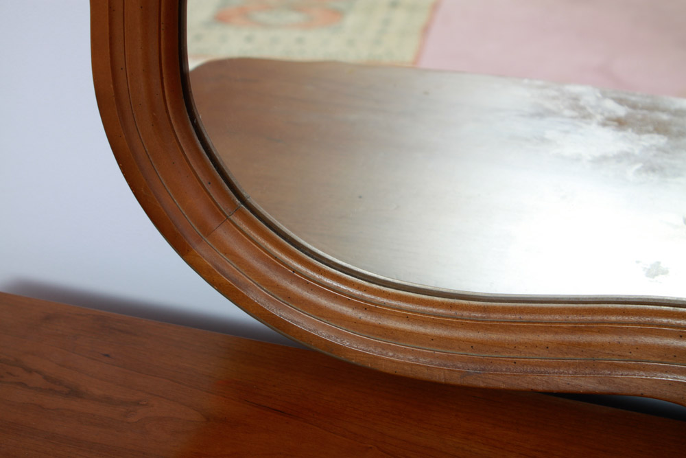 Vintage Dixie Furniture Dresser with Mirror