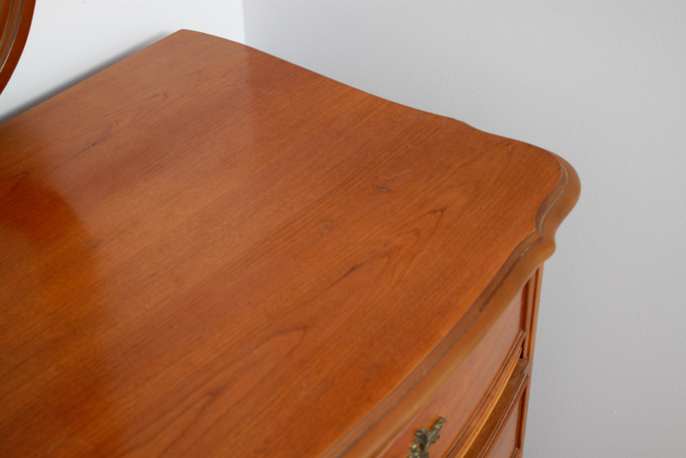 Vintage Dixie Furniture Dresser with Mirror