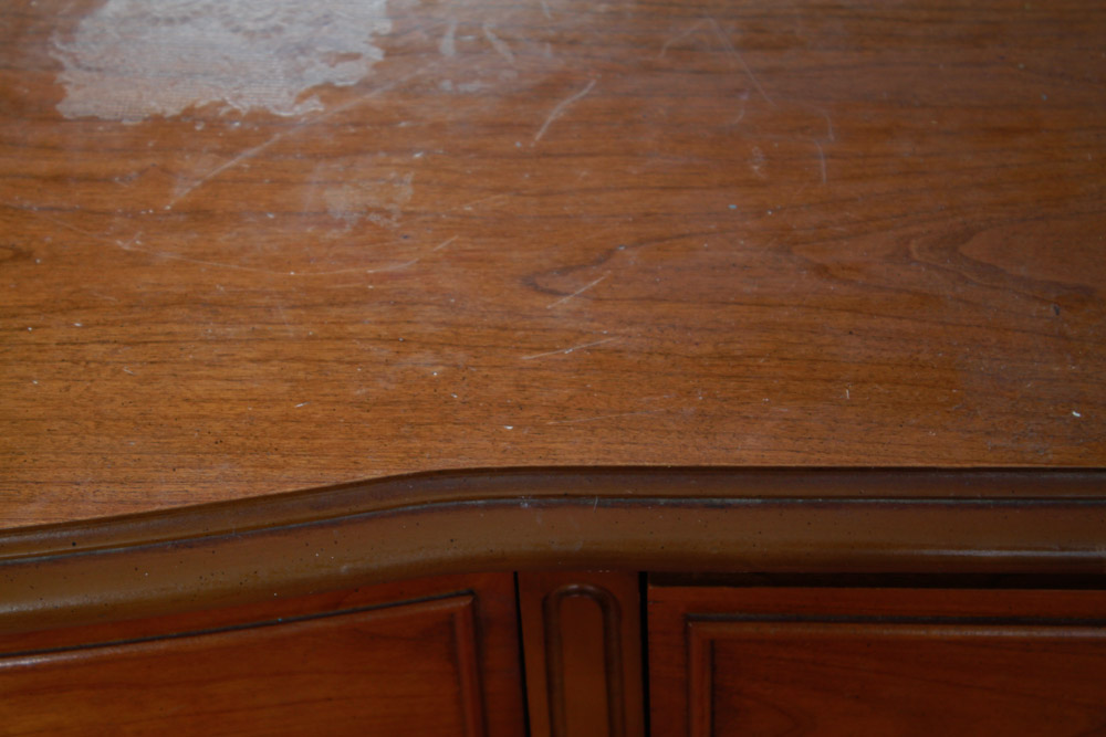 Vintage Dixie Furniture Dresser with Mirror