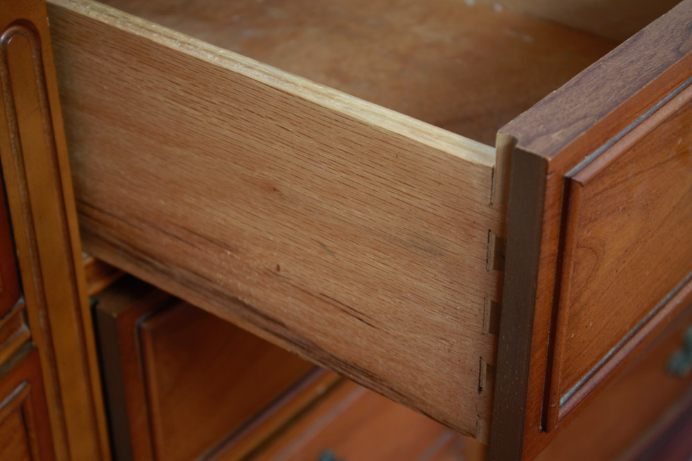 Vintage Dixie Furniture Dresser with Mirror
