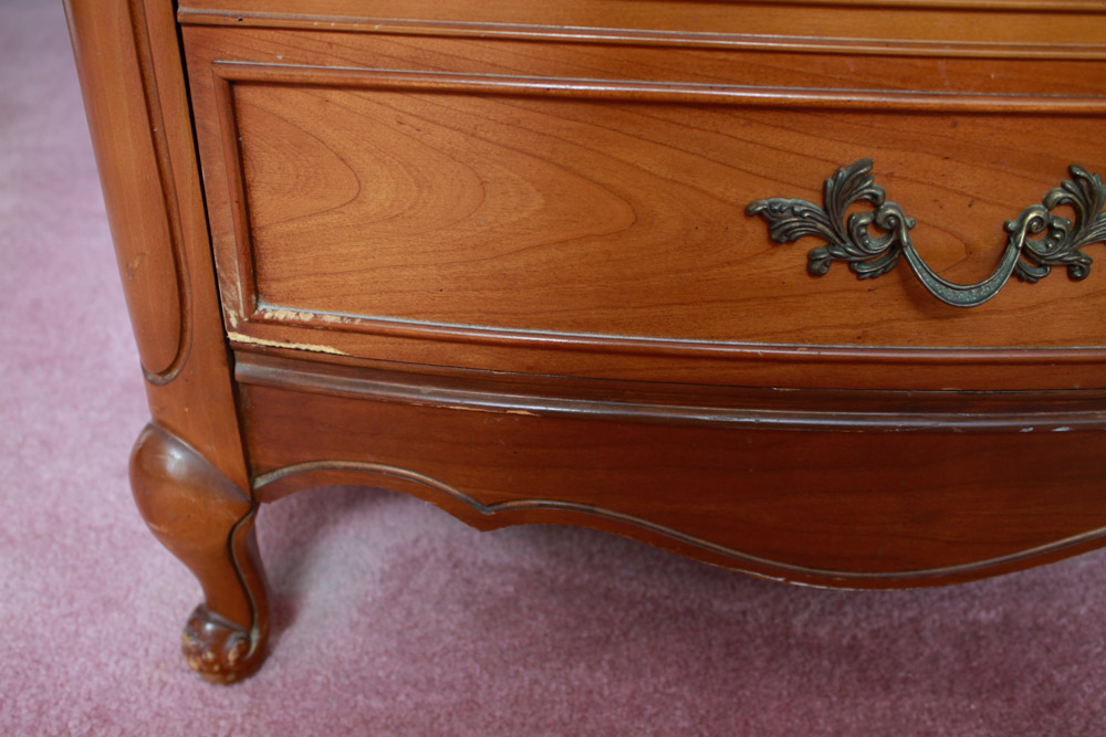 Vintage Dixie Furniture Dresser with Mirror