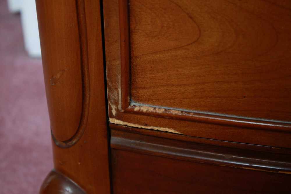 Vintage Dixie Furniture Dresser with Mirror