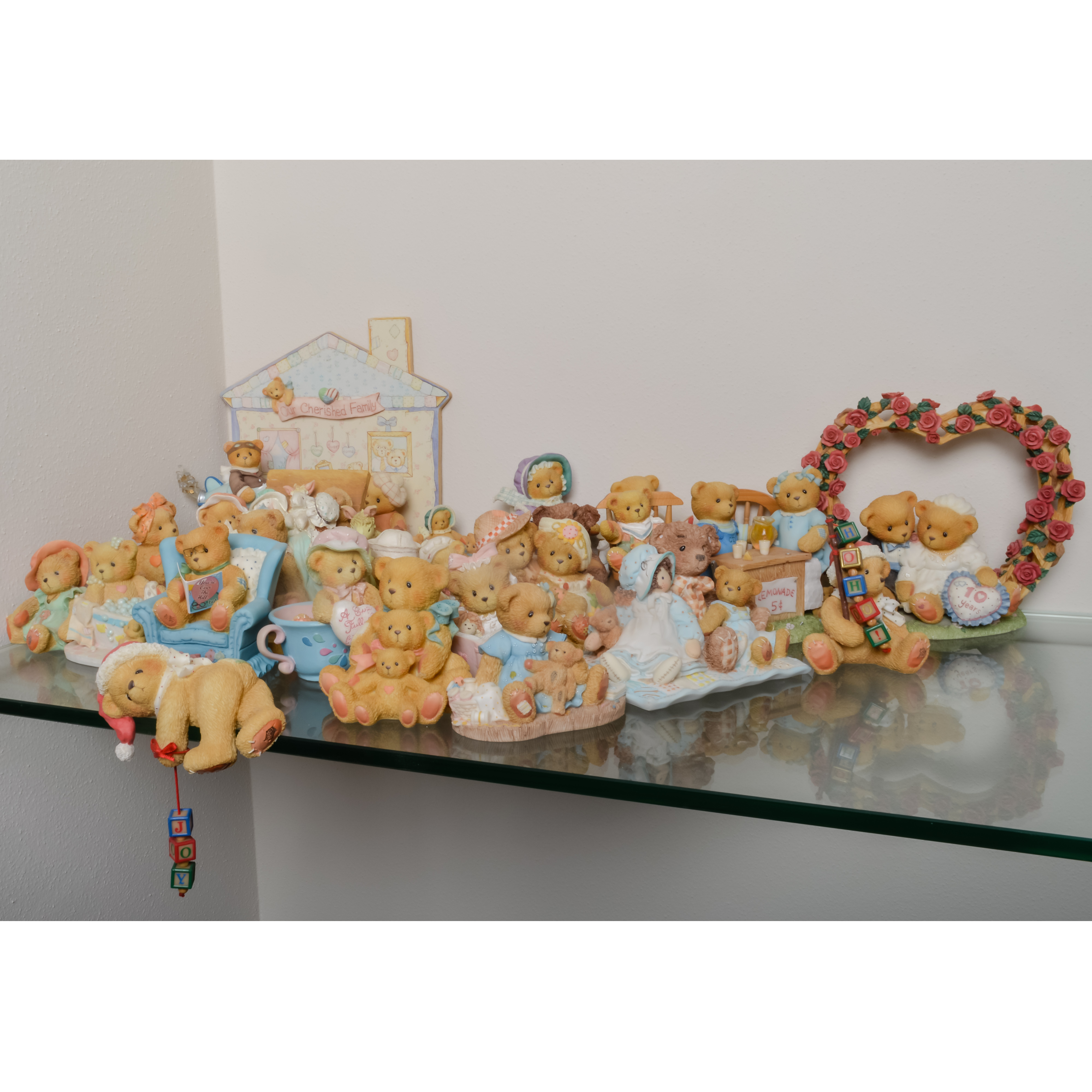 Collection of Cherished Teddies Figurines
