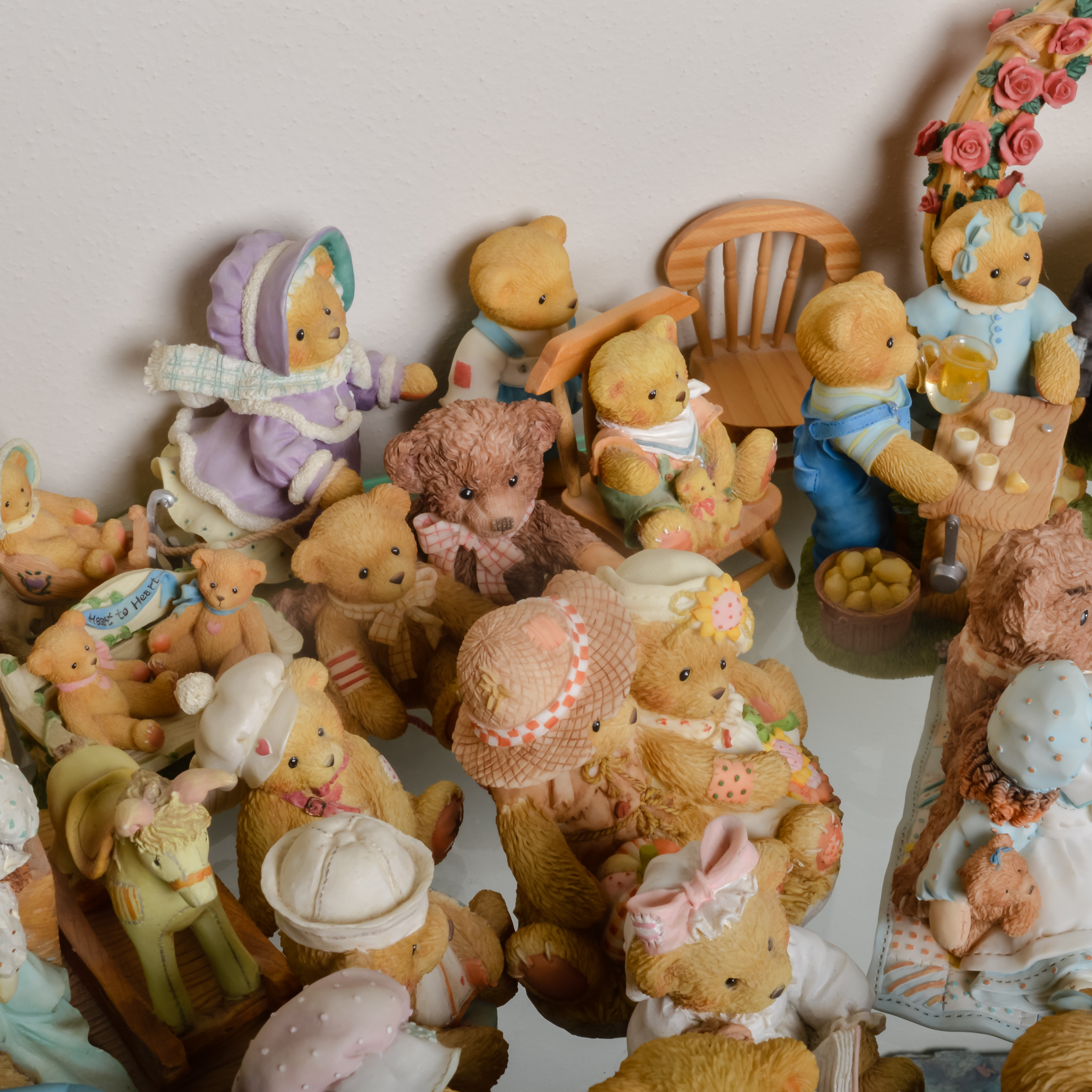 Collection of Cherished Teddies Figurines
