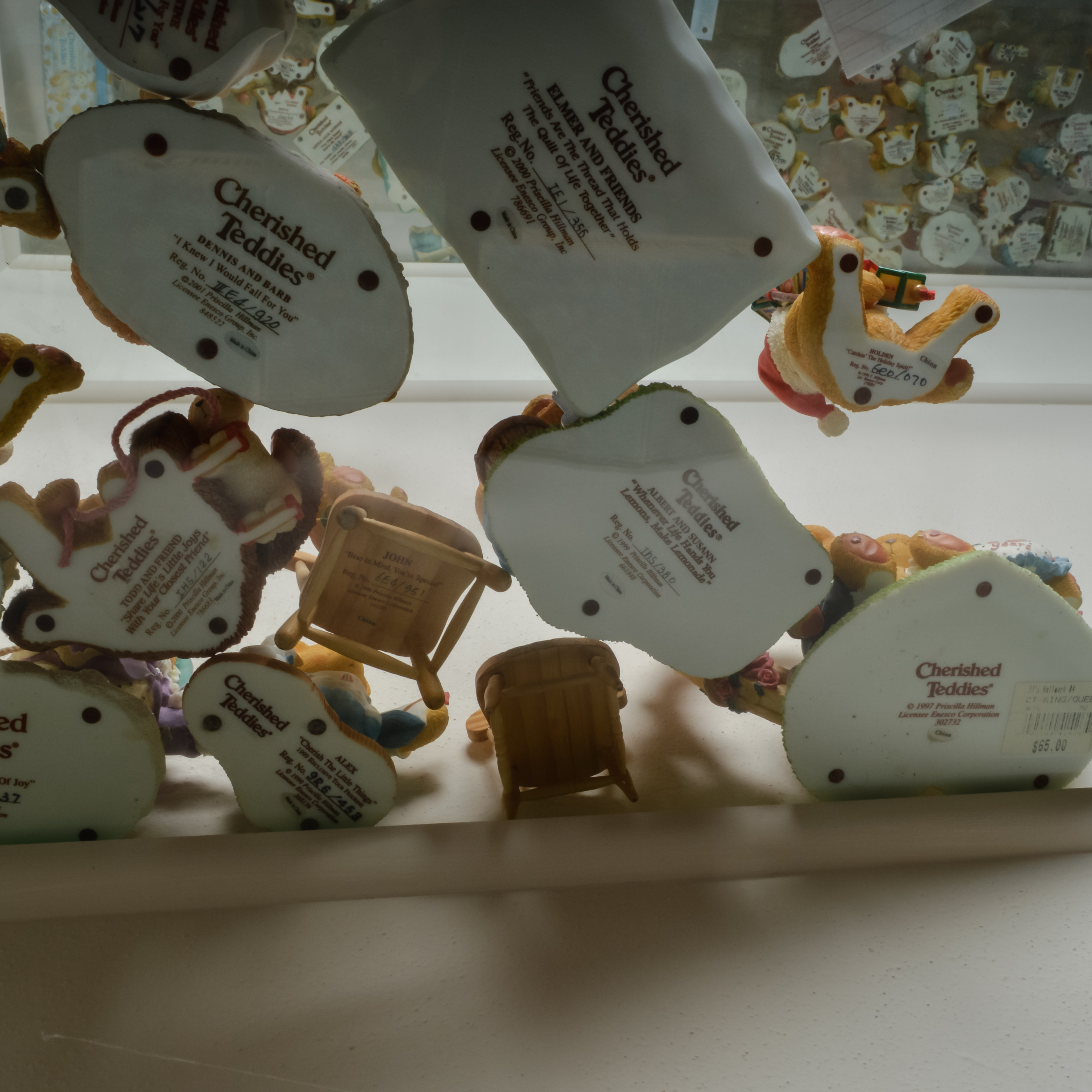 Collection of Cherished Teddies Figurines