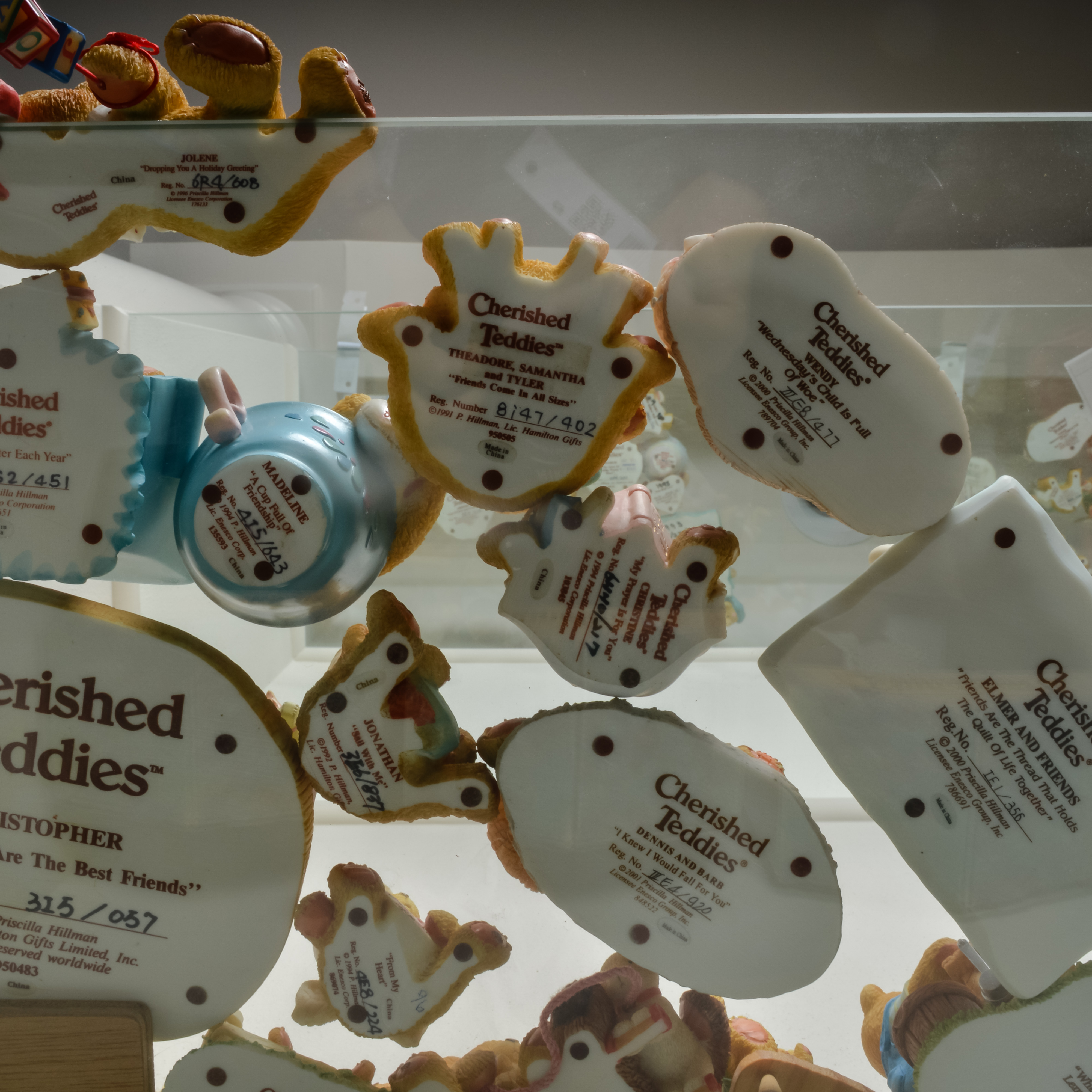 Collection of Cherished Teddies Figurines