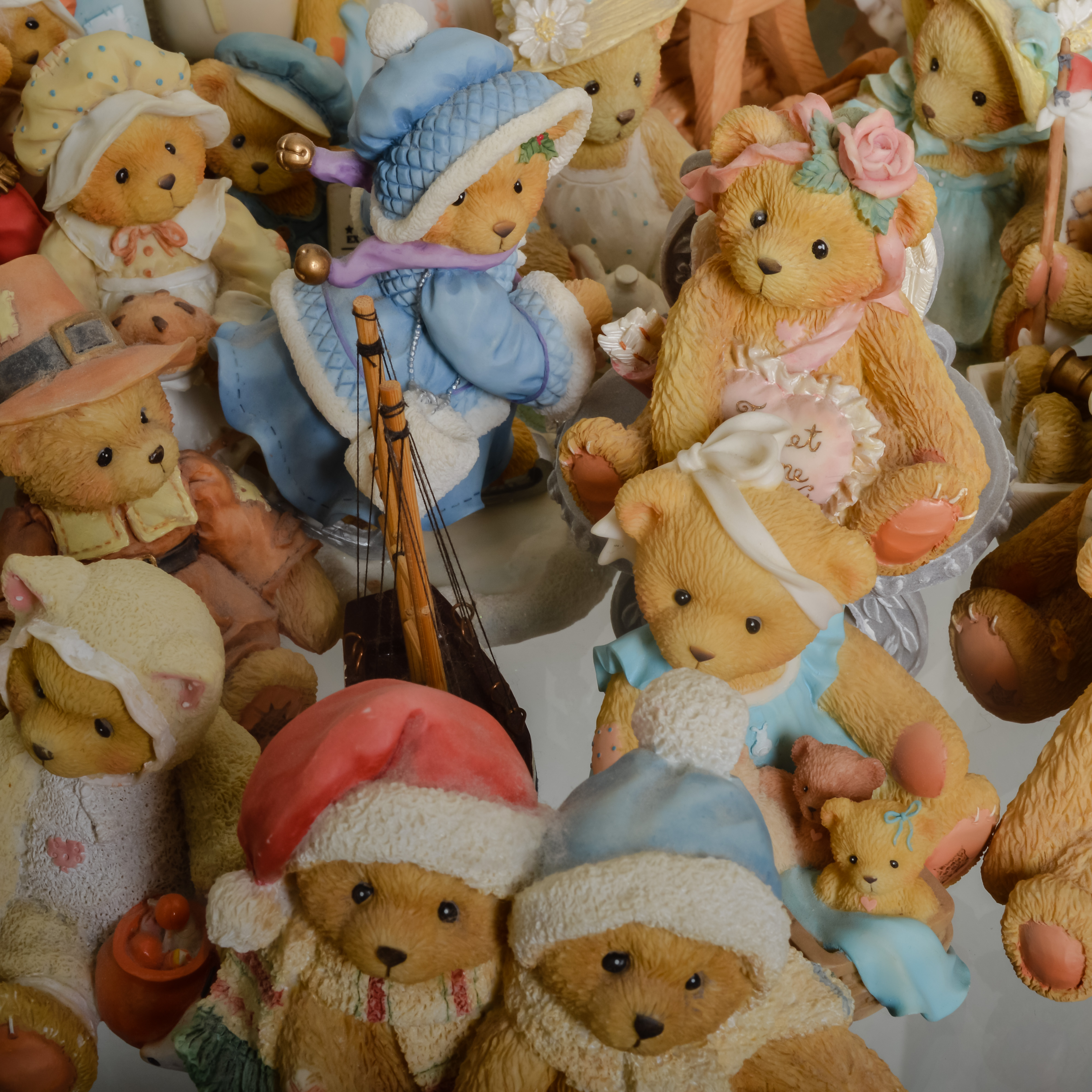 Collection of Cherished Teddies Figurines