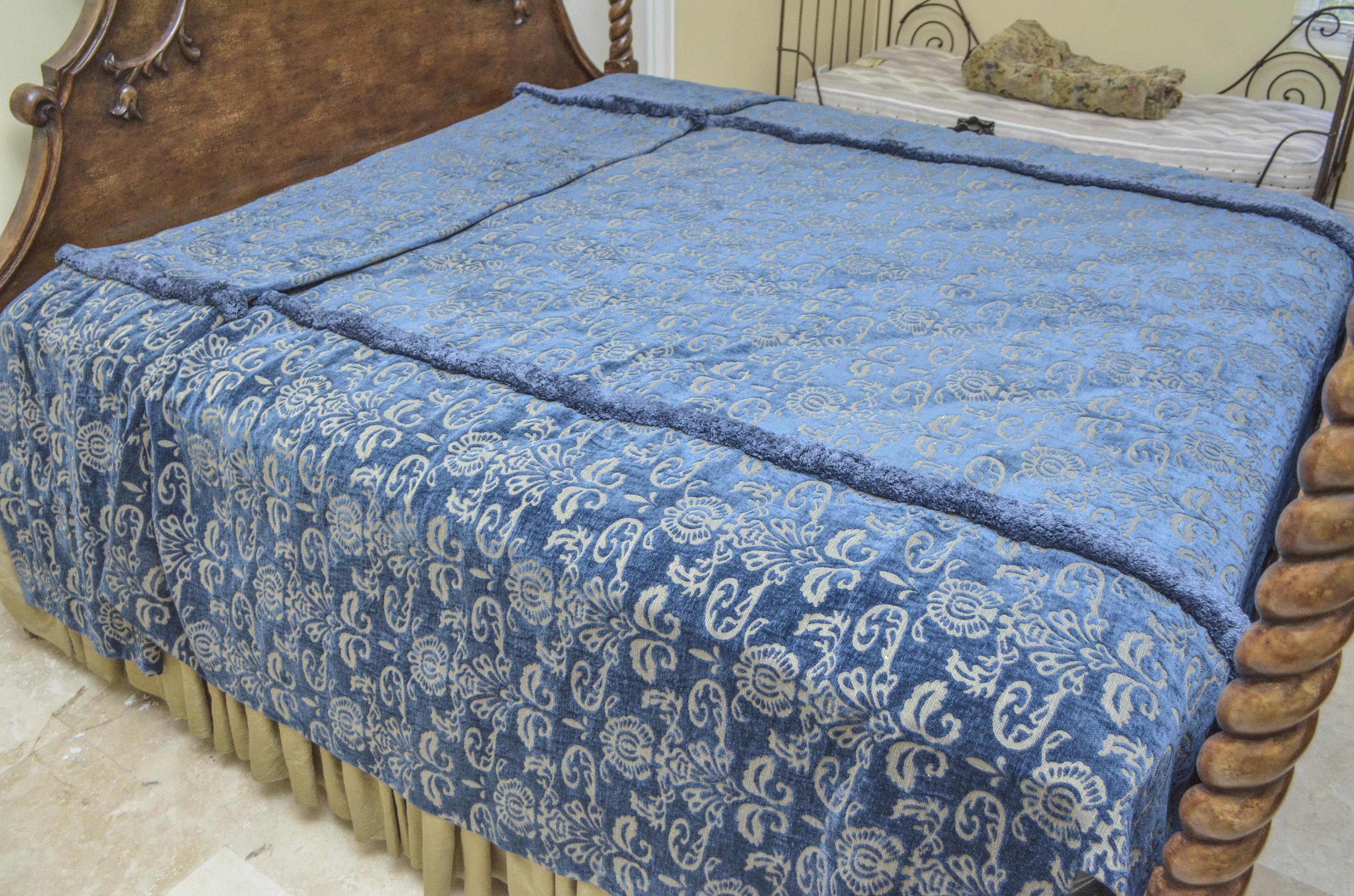 Twisted Barley Four Poster Queen Bed