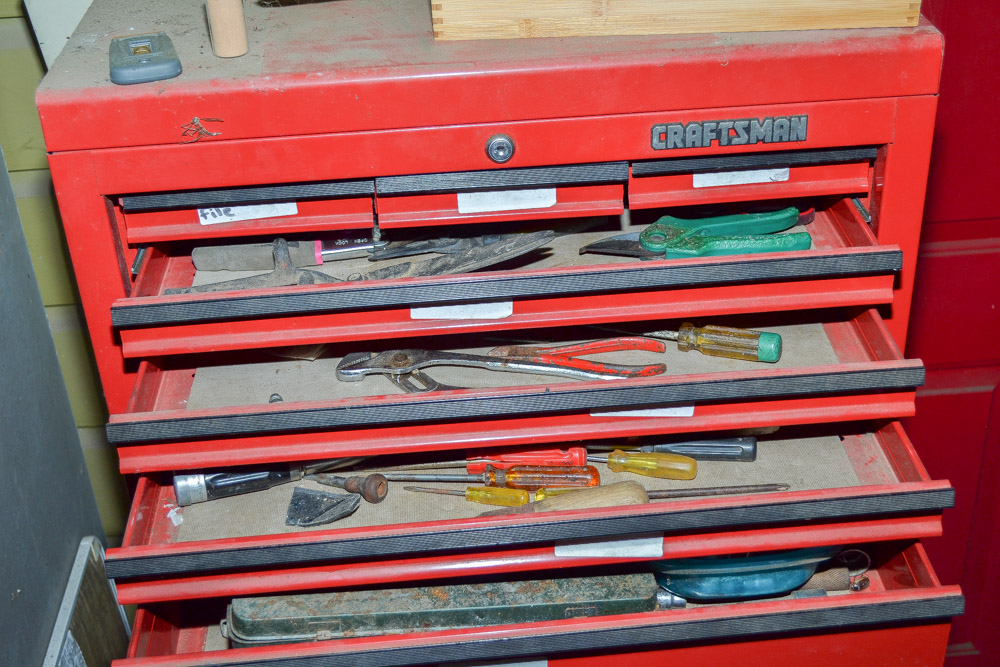 Craftsman Tool Chest with Tools