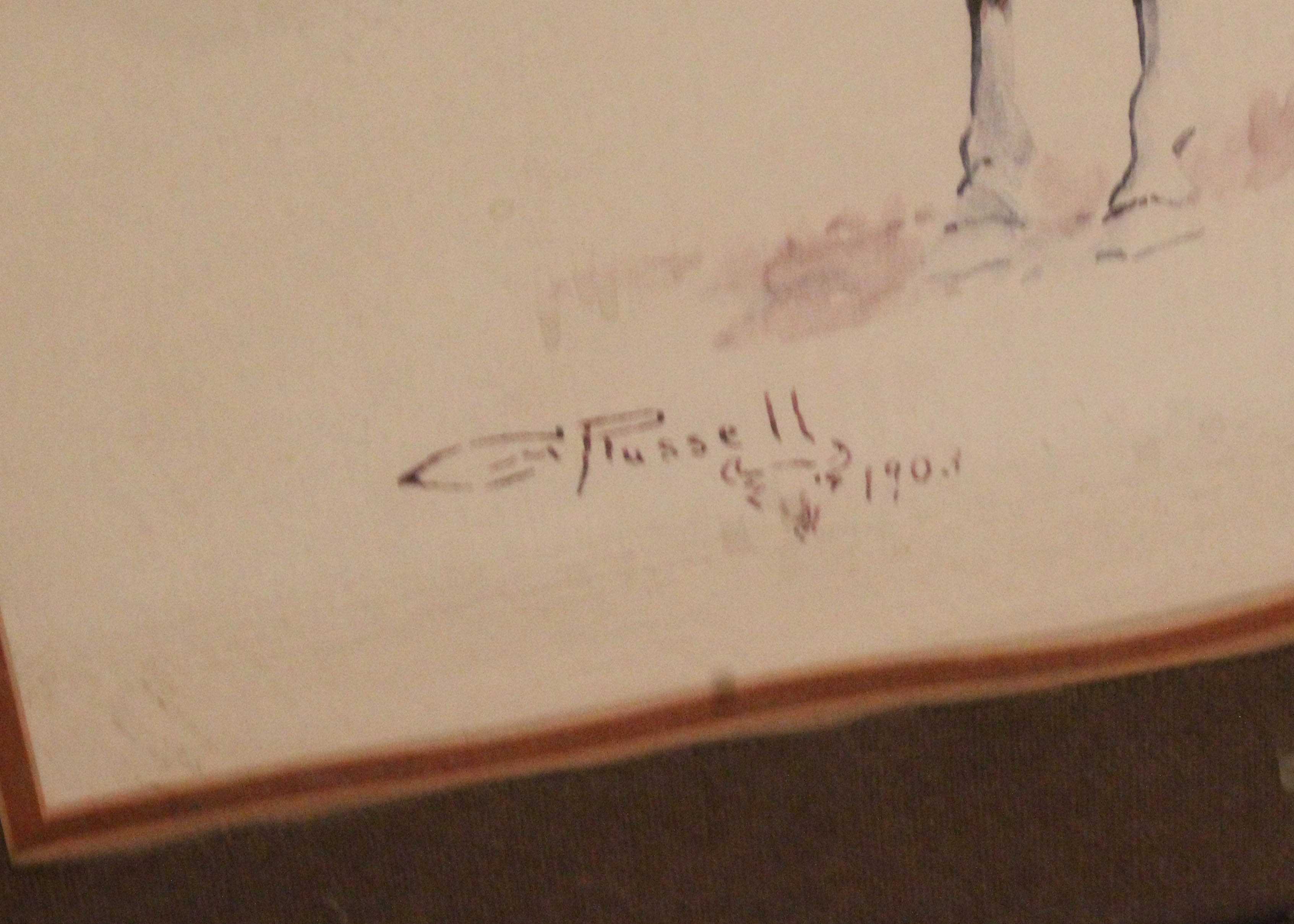 Pair of Framed Offset Lithographs of Native Americans