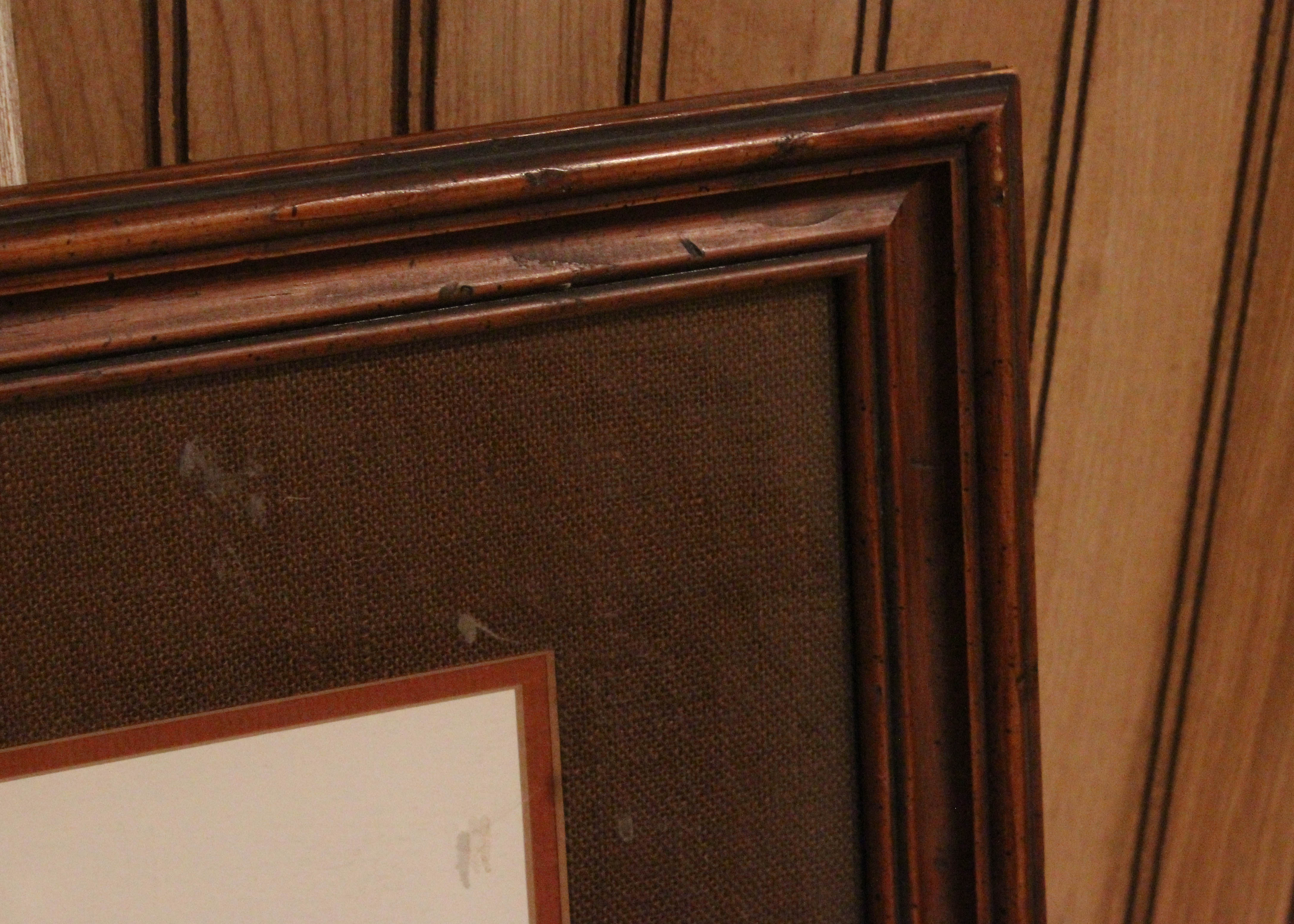 Pair of Framed Offset Lithographs of Native Americans