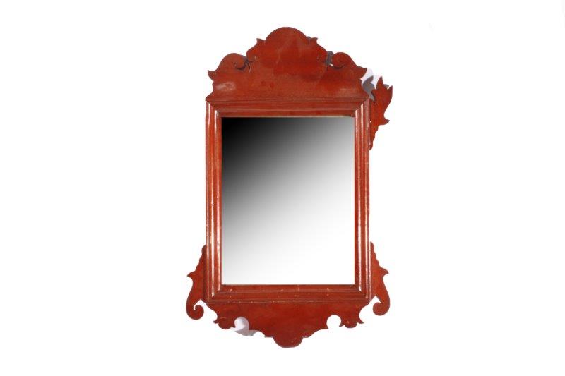 Chippendale Style Wooden Wall Mirror