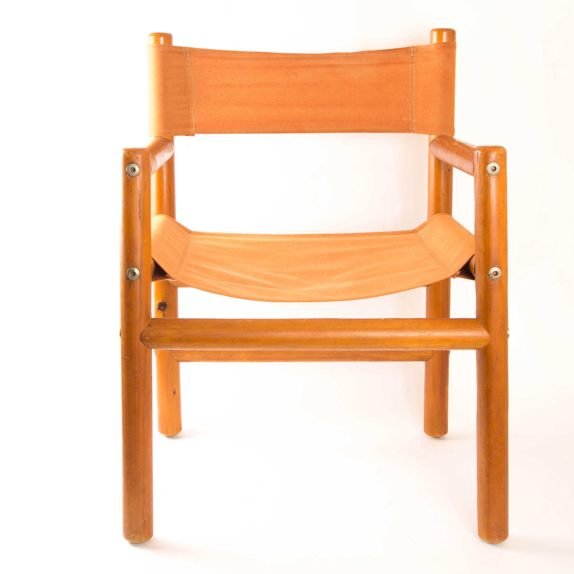 Orange Mid Century Chair