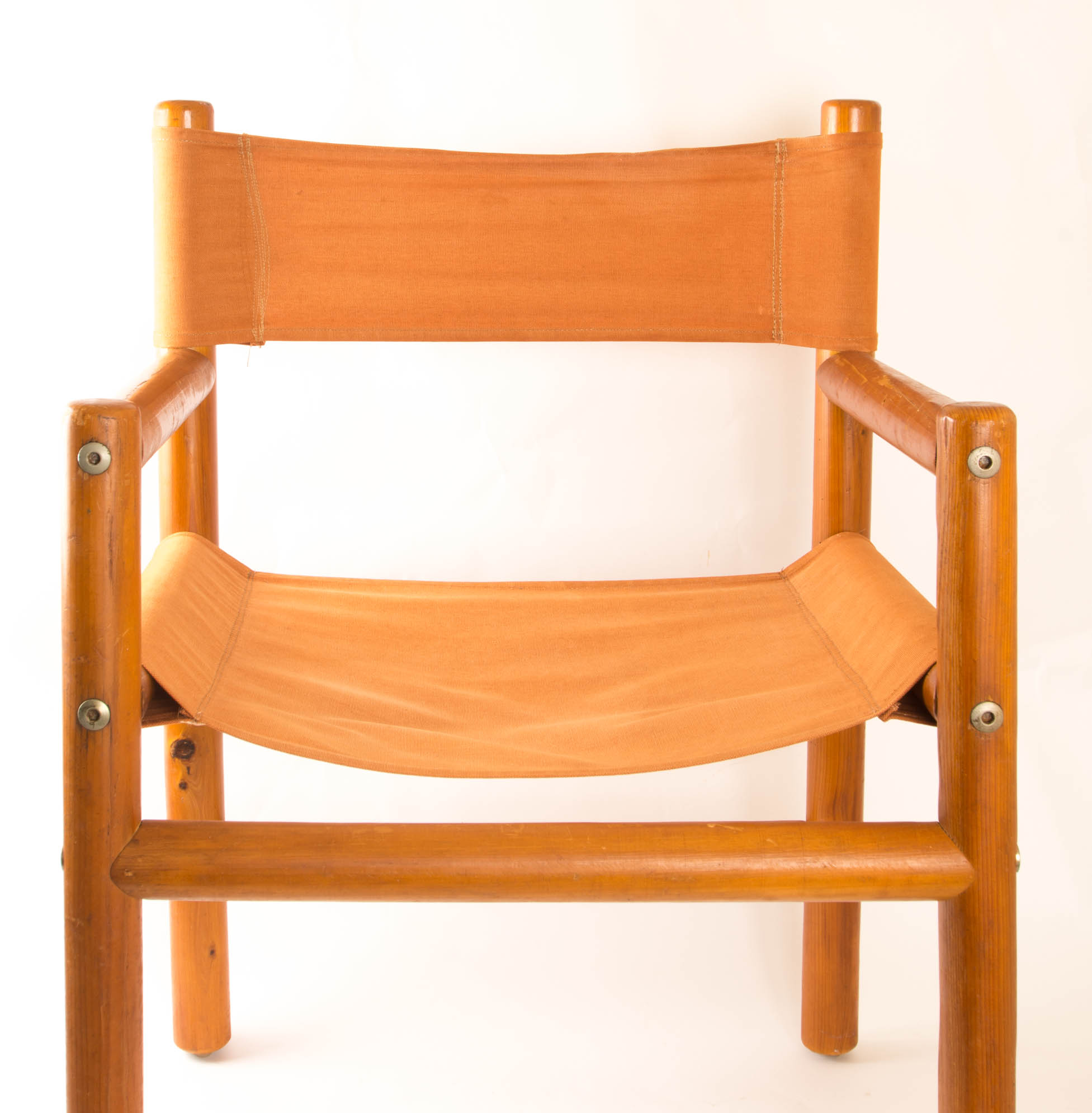 Orange Mid Century Chair